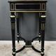 Blackened wood work table, Napoléon III period – 2nd half of the 19th century