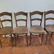 4 antique bistro chairs