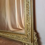 Miroir ancien XIXéme siècle doré