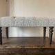 Tufted footrest