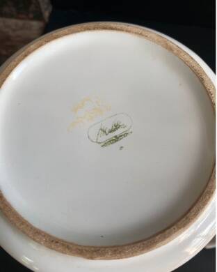 Vintage Melitta Germany Coffee Pot and Creamer - 70s Retro Pattern