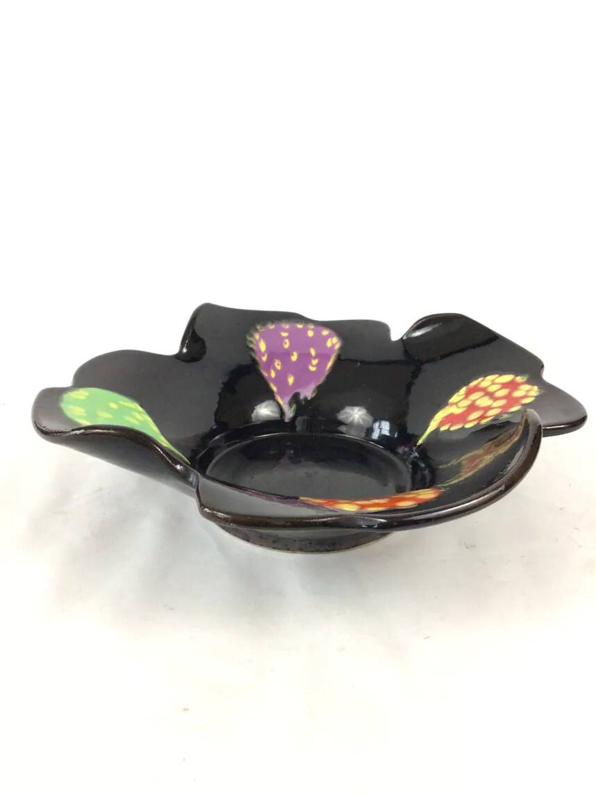 Vallauris ceramic fruit bowl