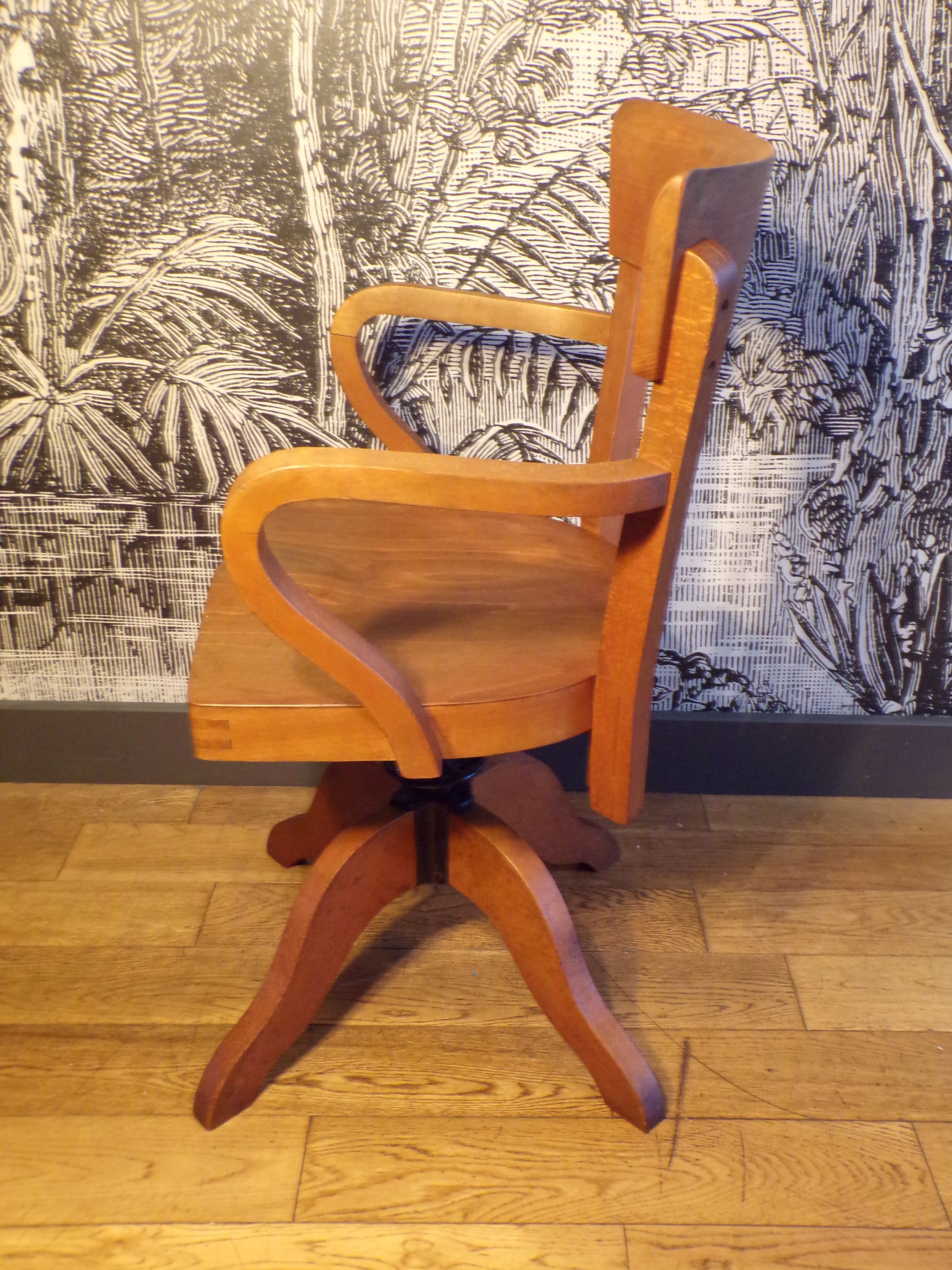 Fauteuil américain 1930 à vis