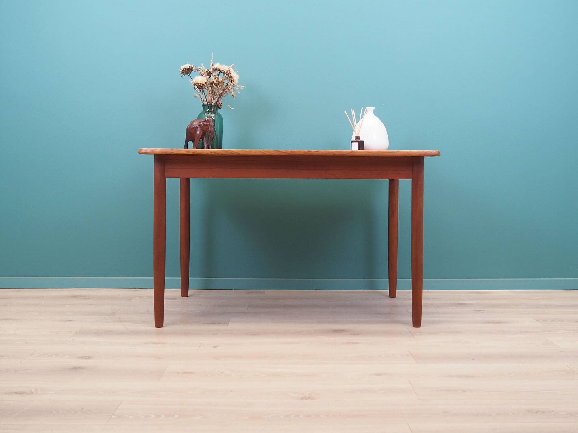 Teak table, Danish design, 60s, made in Denmark