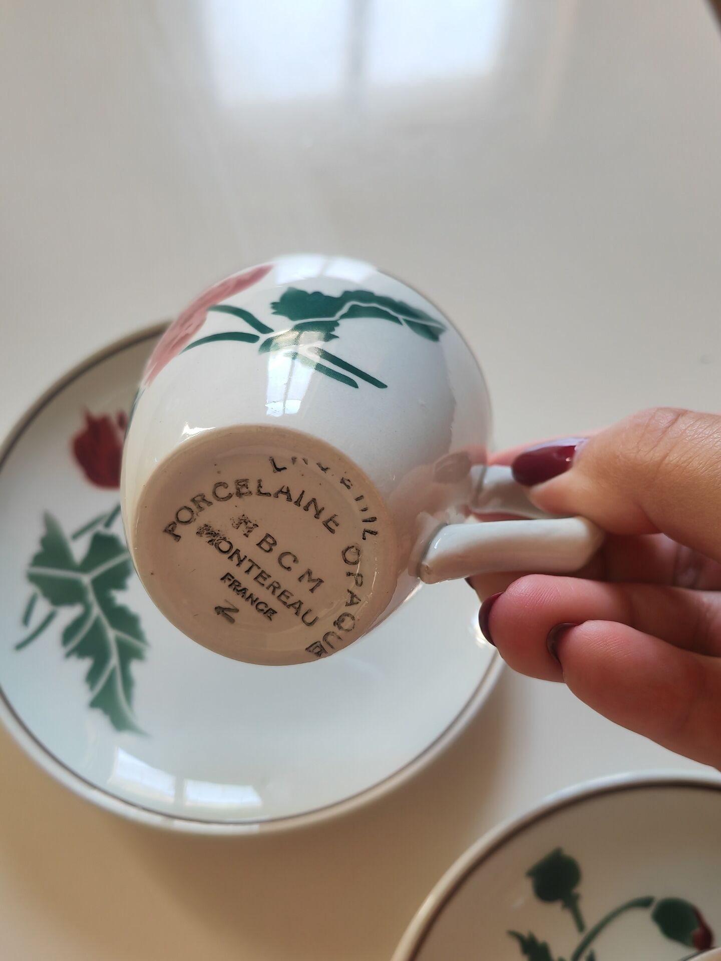 Lot de tasses HBCM