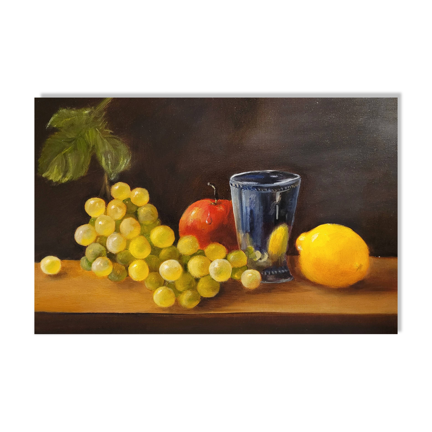 Oil painting - Art - Still life - fruits