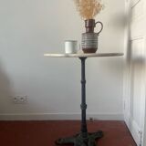 Table bistrot marbre