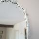 Mirror floral decoration patinated gray 38€