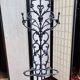 Art Nouveau coat rack in cast iron, circa 1900