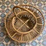 Rattan bottle racks