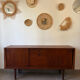 Vintage teak enfilade from the 1960s.