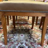 Suite of 6 Empire style chairs - Restaurarion