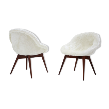 Pair of lounge chairs by Miroslav Navratil , 1960´s