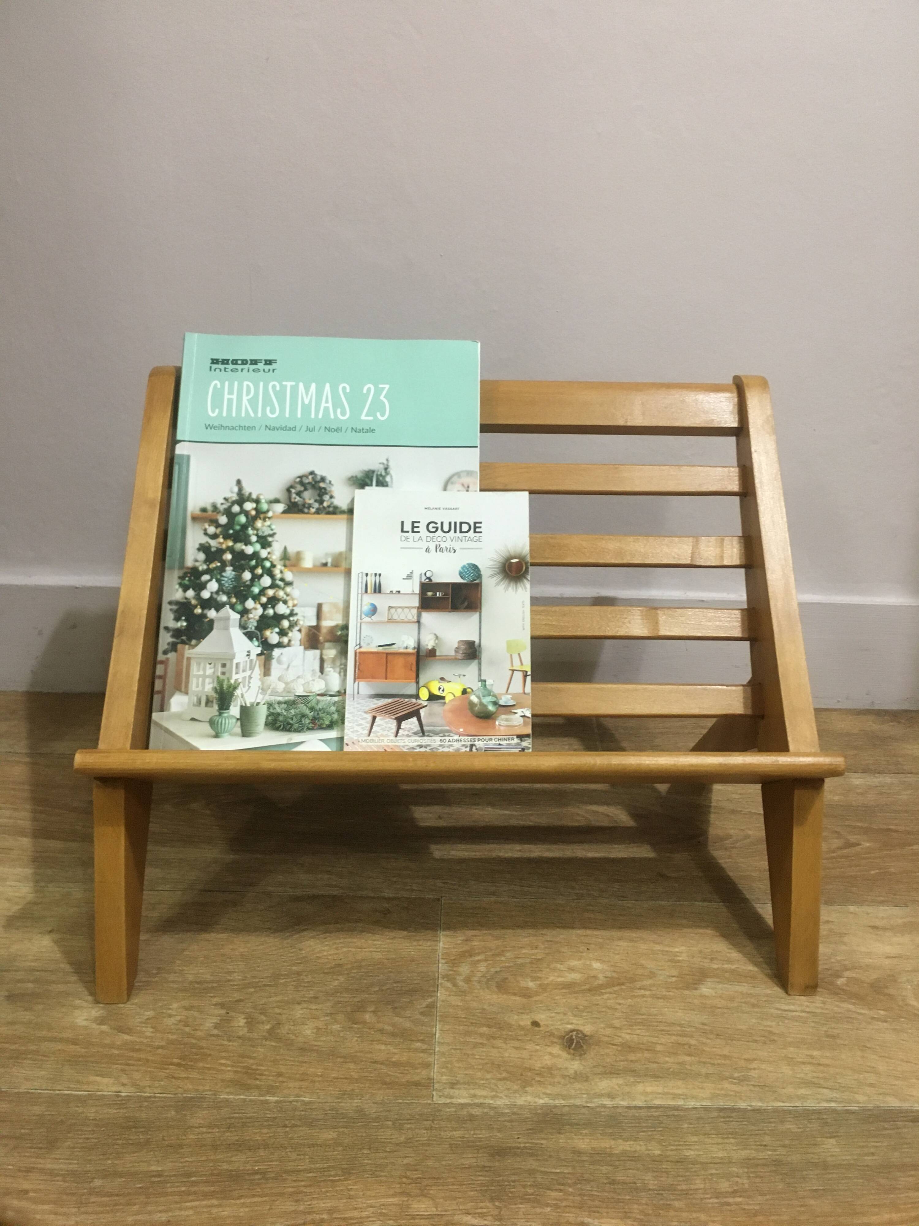 Scandinavian magazine rack