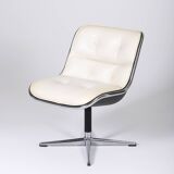 Charles Pollock leather armchair