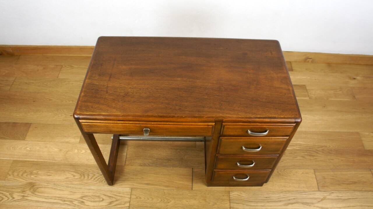 Art Deco period oak desk 1930/1940