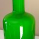 Blown glass bottle vase, Otto Bauer design for Holmegaard, 1970s
