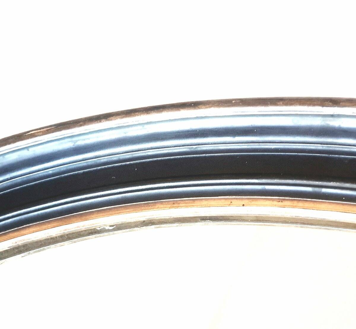 Large oval Louis-Philippe mirror 19th century