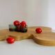 Serving platter in oak by Alvar Aalto for Iittala