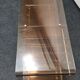 Vintage smoked plexiglas tv/hifi unit