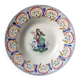1870 /1900 coquille st jacques  Gien Faience Opaque / femme dansant