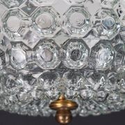 vintage limburg bubble glass ceiling LAMP model A 637 flush mount 1970s