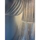 Contemporary Transparent Diamanted Murano Glass "Selle" Wall Sconces in Mazzega Style - A Pair