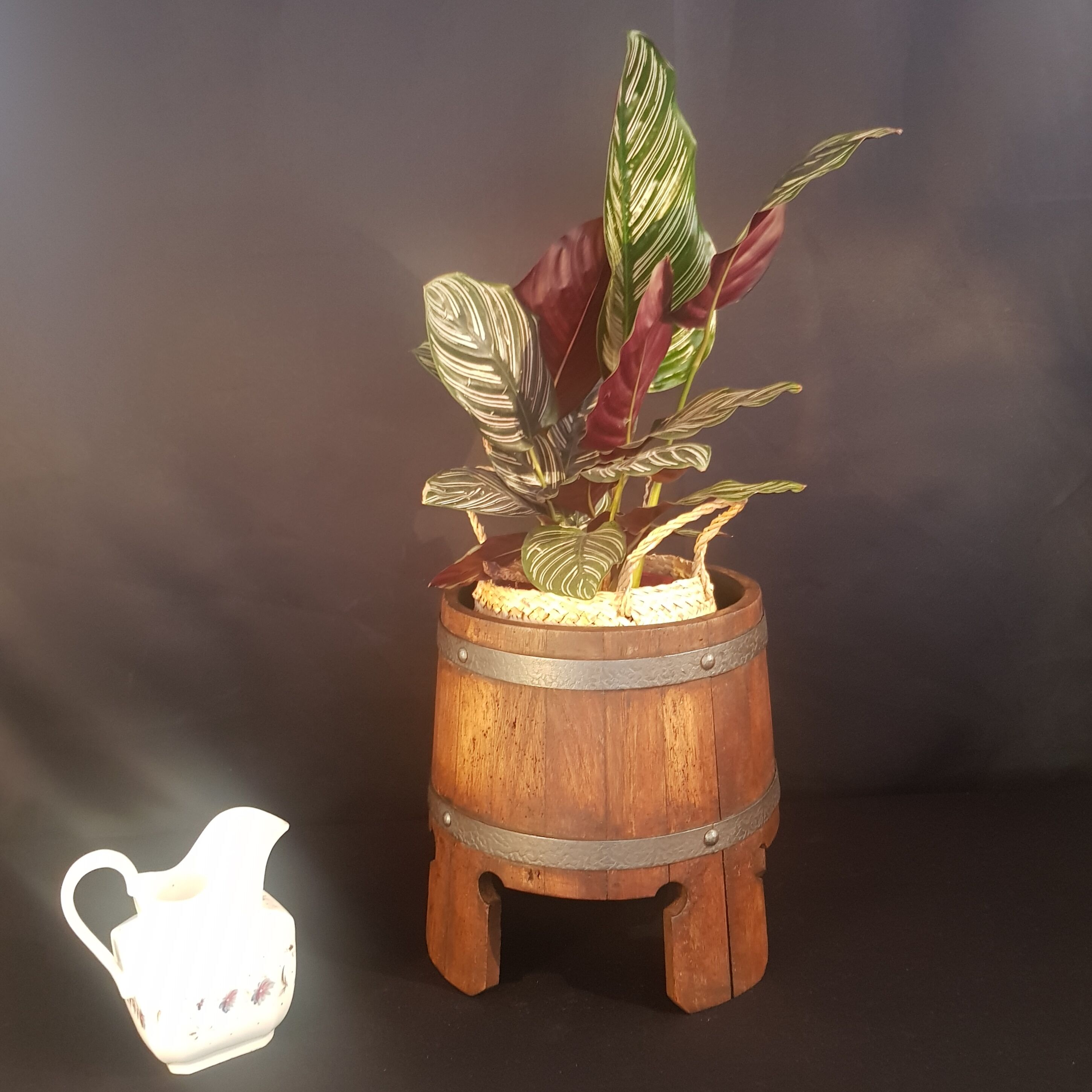 Barrel pot cover