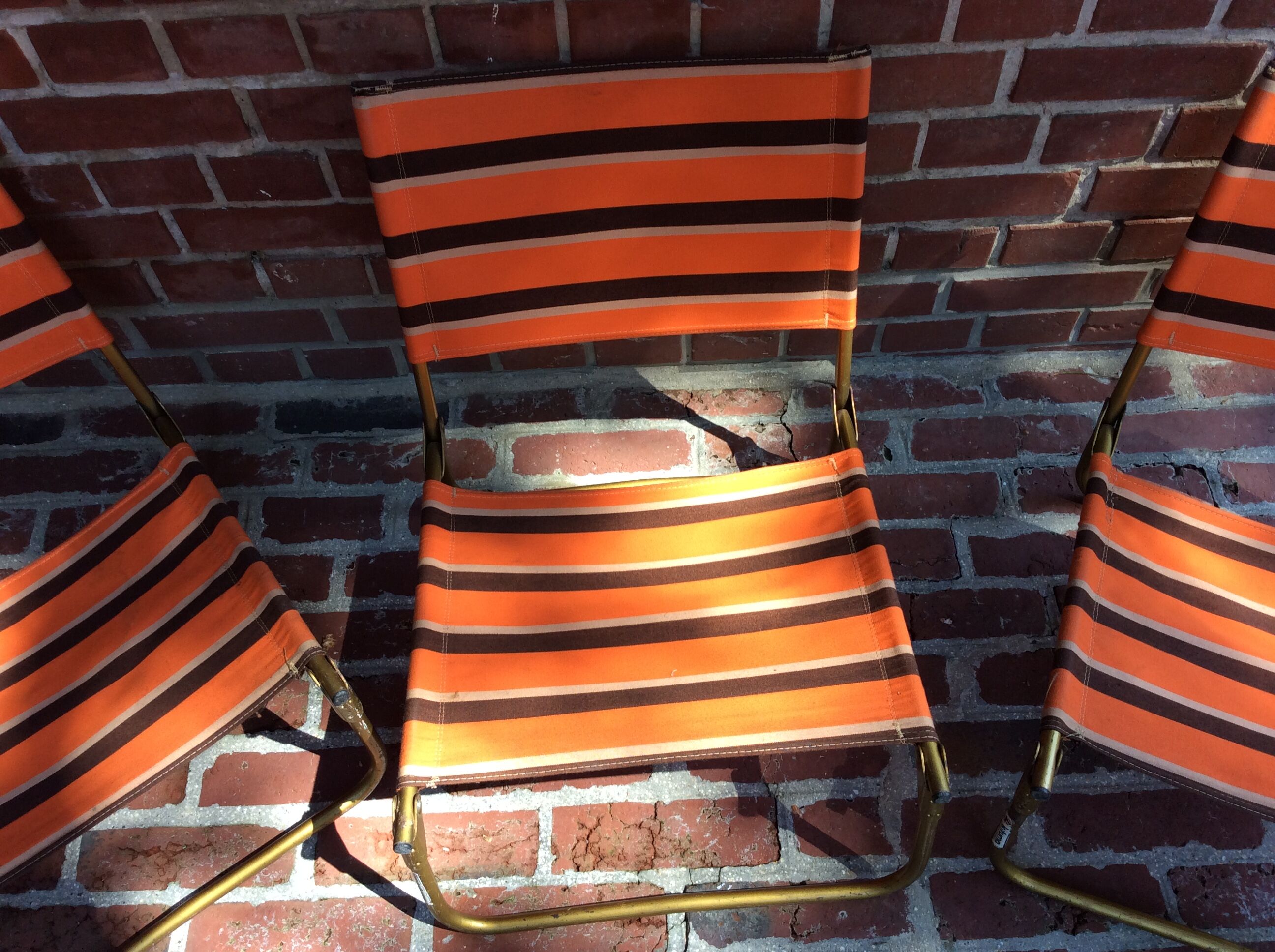 Vintage camping chairs