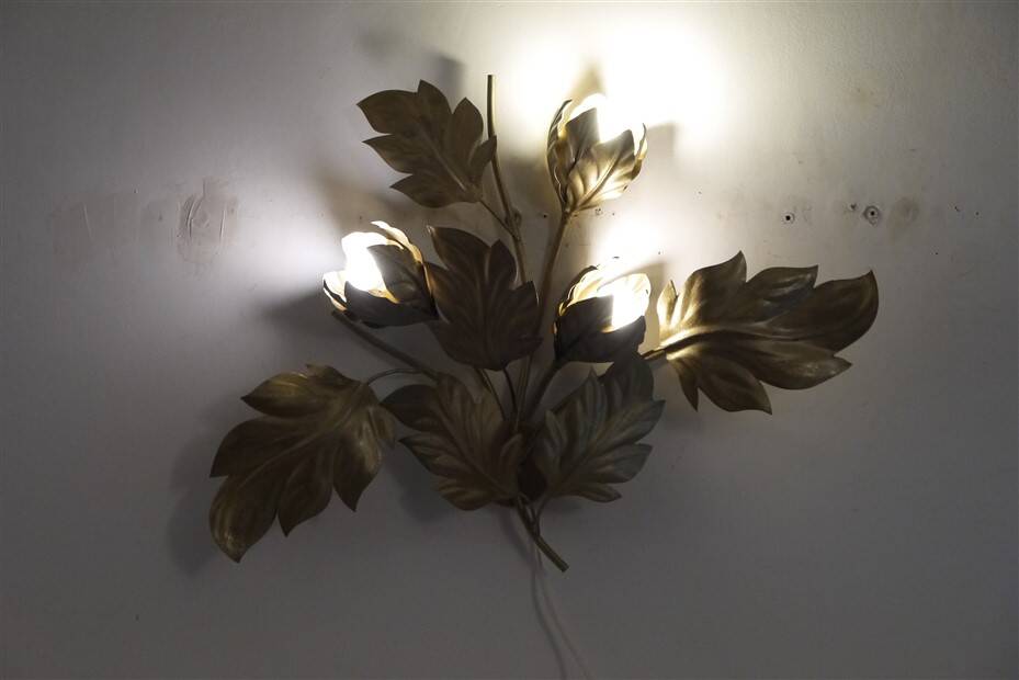 Vintage wall lamp by Hans Kogl 1970