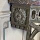 Carved Wood Wall Console, Green Shades of Patina, 18th Century