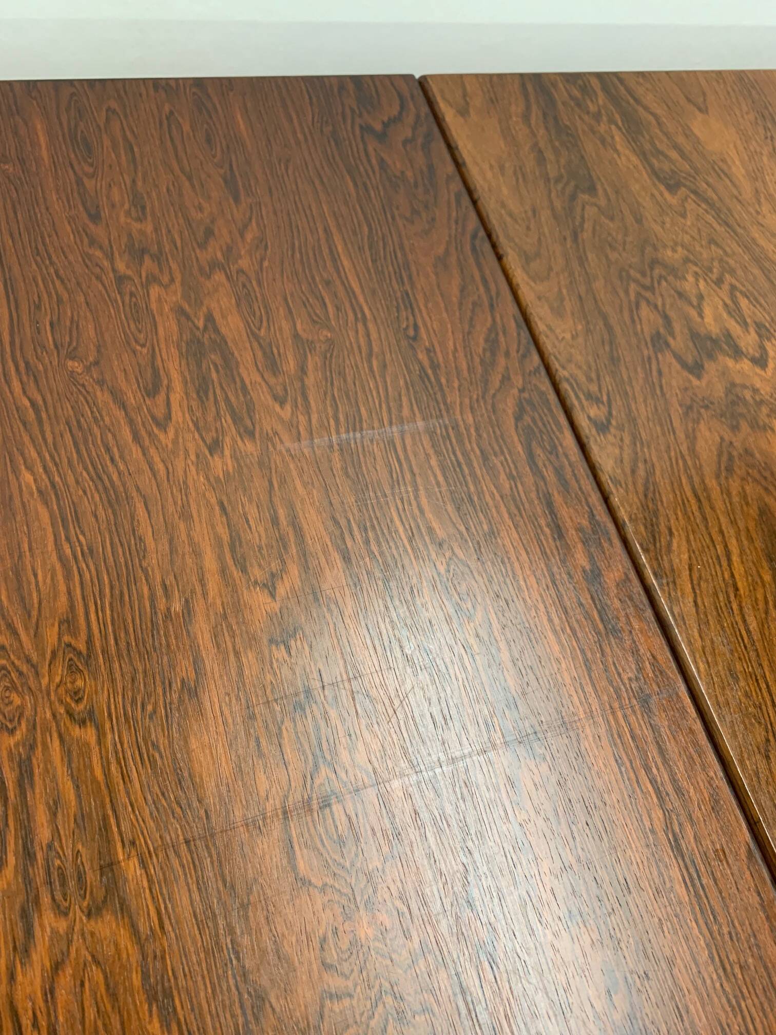 Extendable dining table in rosewood, Denmark, 1960.