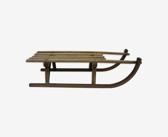 Luge ancienne an bois