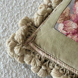 Vintage upholstery cushion