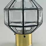 60s 70s lamp light ceiling lamp Limburg glass space age design 60s 70s