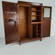 Stunning English Art Deco burr walnut wardrobe by Waring & Gillow – c.1900–1932