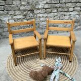 Set of 2 children's chairs combelle