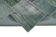 Tapis oriental surteint noué à la main 171 cm x 243 cm tapis patchwork gris