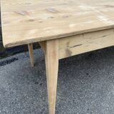 Very large 350 cm fir farm table