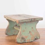 Rustic rocking stool