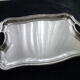 Stainless steel serving tray 30.5 x 43.5 cm