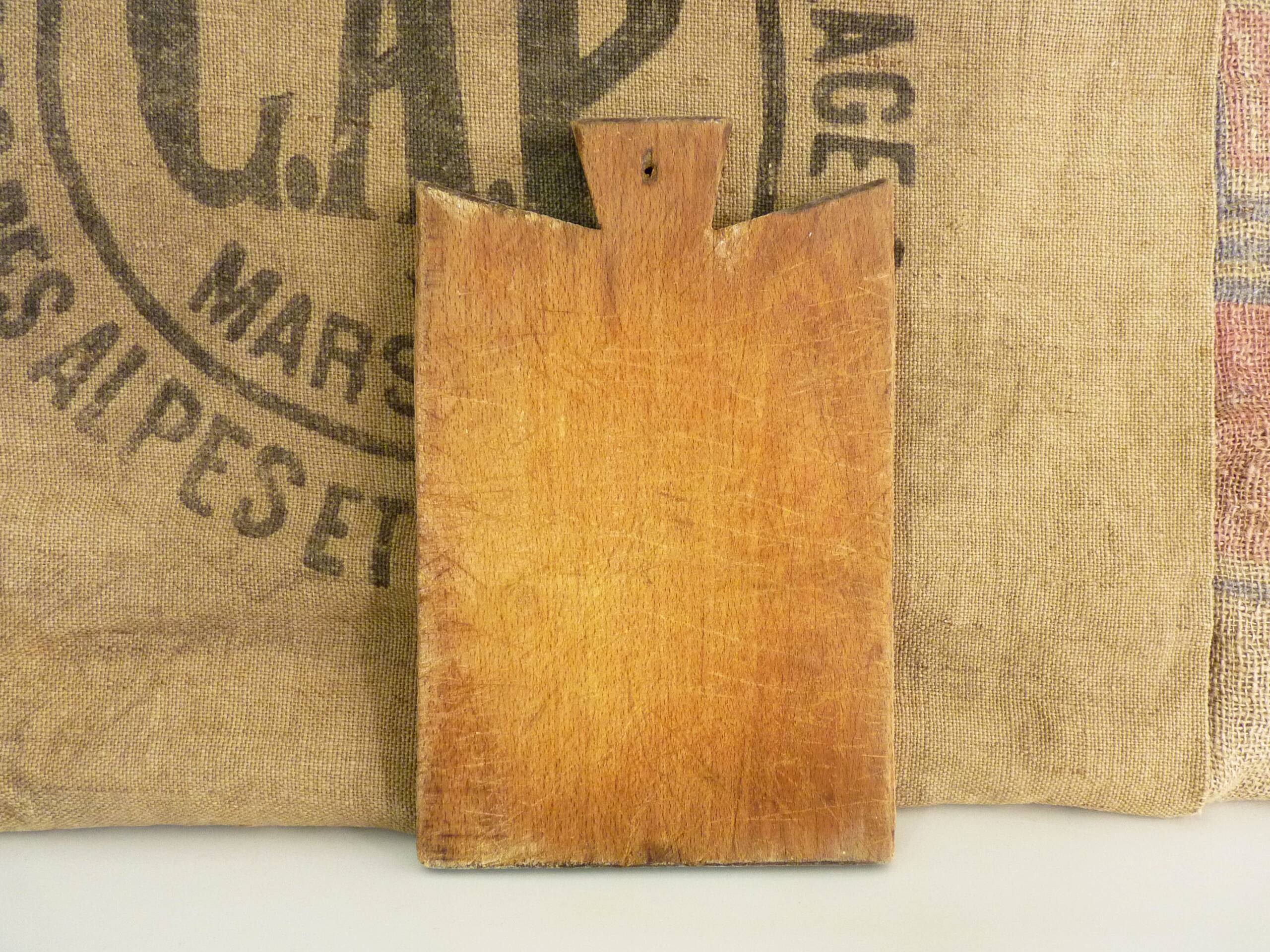 Old wooden cutting board