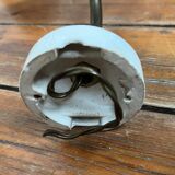 Opaline applique with lace swan neck from the 1930s