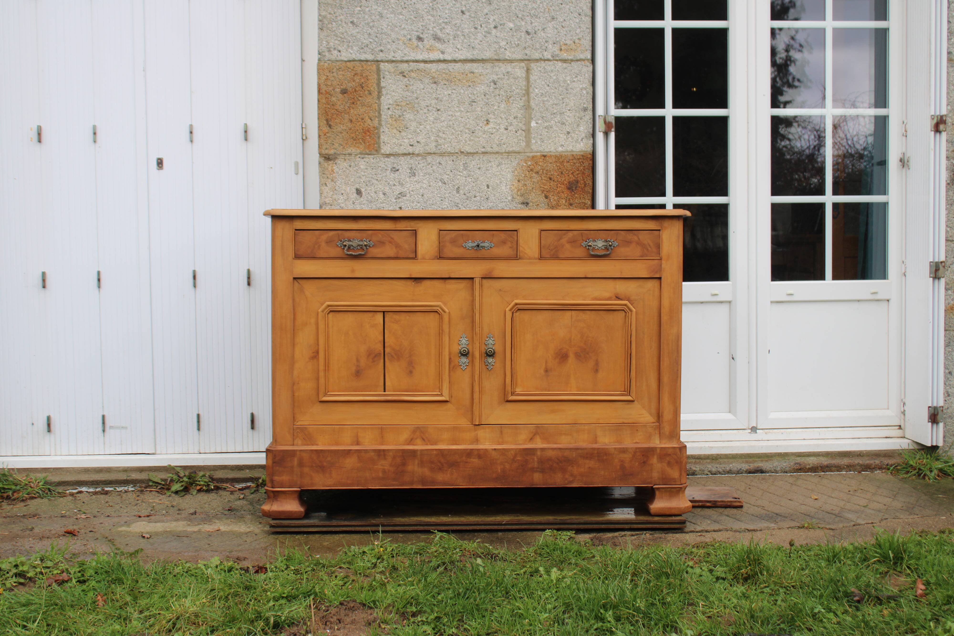 Antique wooden sideboard – Louis Philippe style