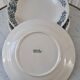 Lot de 5 assiettes creuses Terre de fer, Alésia Longchamp