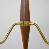 Vintage pendant light with opaline