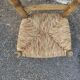 Antique mulched chair for children