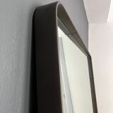 Leather mirror
