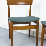 Teak dining chairs by Farsø Møbelfabrik, 1960s, set of 4.