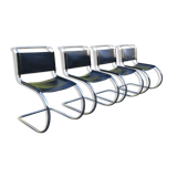 MR 10 tubular chairs by Ludwig Mies Van Der Rohe for Thonet